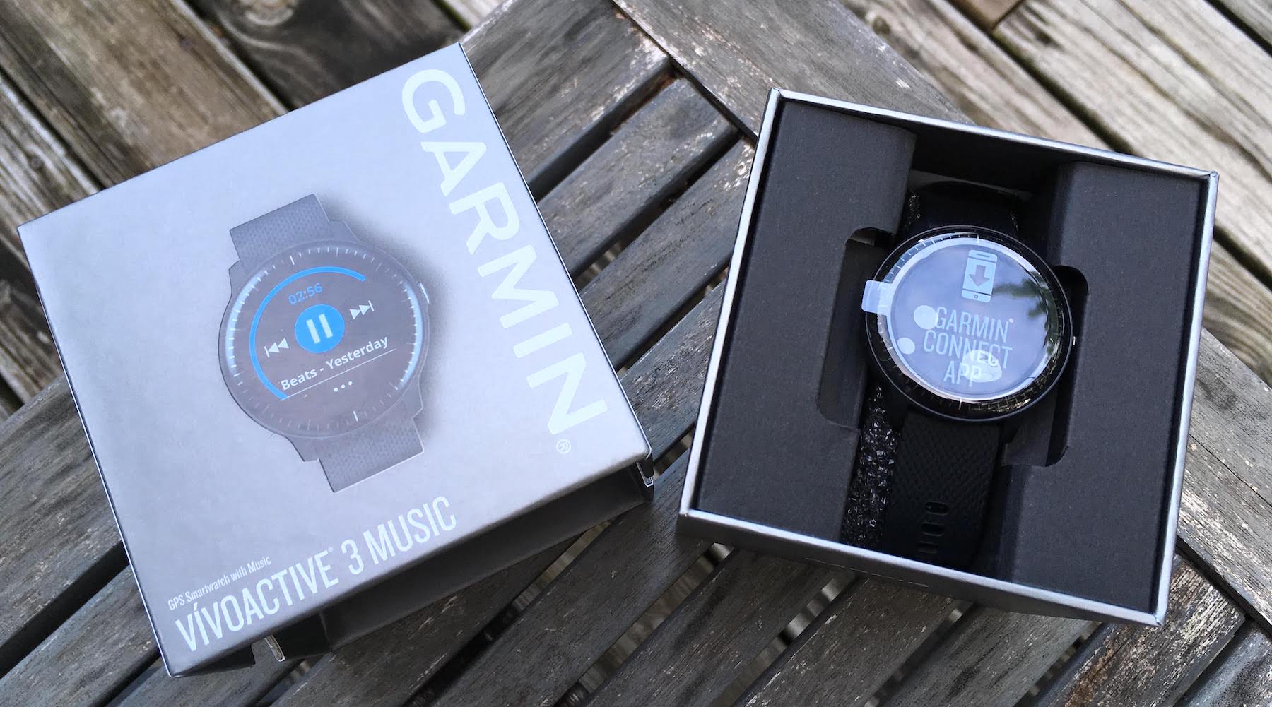 Garmin vivoactive 3 music update online